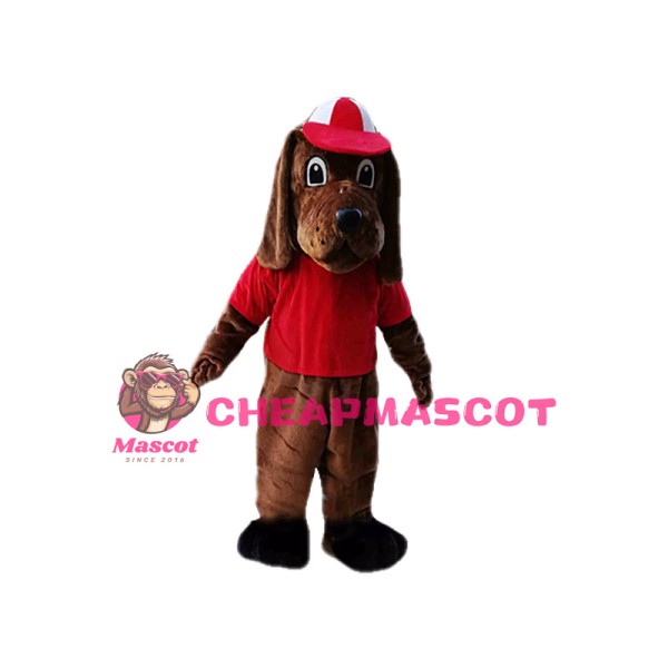 Field Beagle Dog School Mascot Costume 