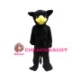 Mythical Hawk Monster Griffin Black Mascot Costume