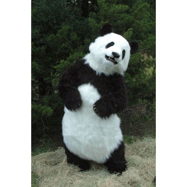 Deluxe Realistic Panda Mascot Costume