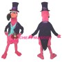 Handsome Flamingo Mascot Costume