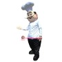 Happy Lightweight Chef Mascot Costume