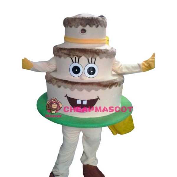 Cake Mascot Costume