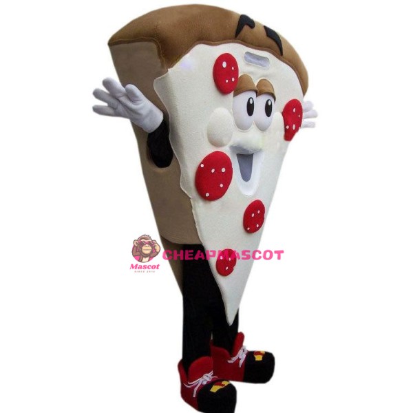 Pizza Slice Mascot Costume
