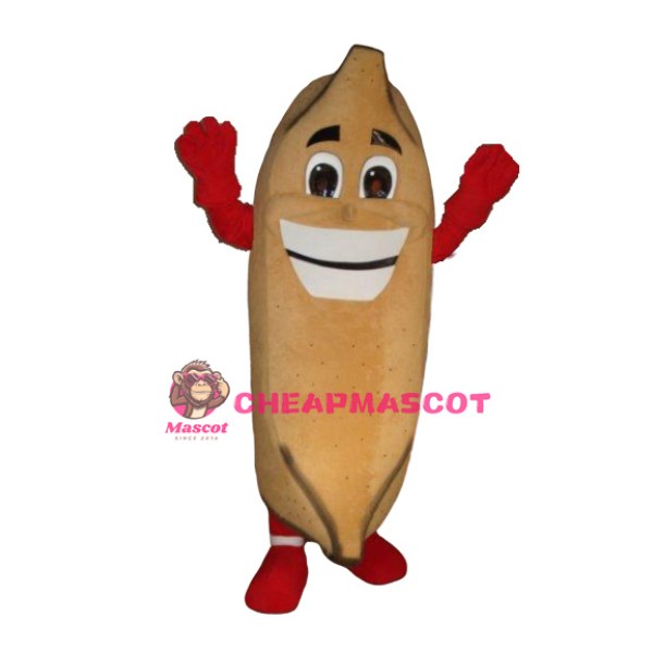 Happy Banana Mascot Costume