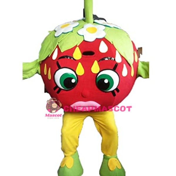 Funny Strawberry Mascot Costume