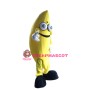 Smiling Banana Mascot Costume