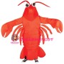 Lobster Waver Adult Mascot Costume