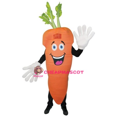 Carrot Waver Adult Mascot Costume