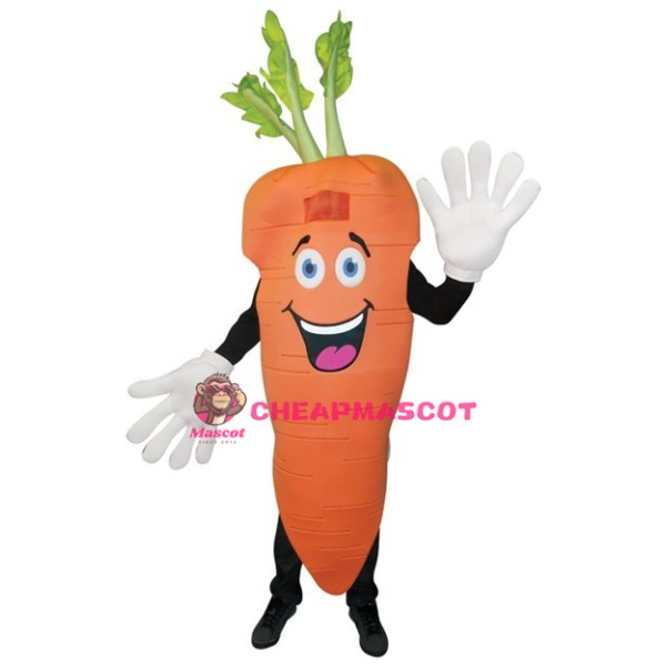 Carrot Waver Adult Mascot Costume