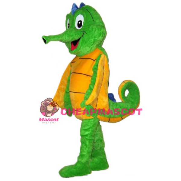 Happy Lightweight Seahorse Mascot Costume