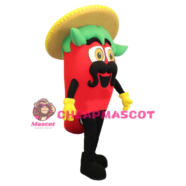Mexican Pepper Mascot Costume