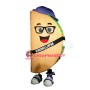 Happy Lightweight Taco Mascot Costume