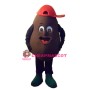 Coffee Bean Mascot Costume