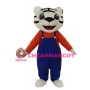 Super Cute White Tiger Mascot Costume
