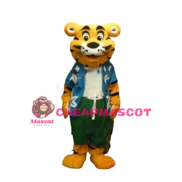 Super Cute Little Tiger Mascot Costume
