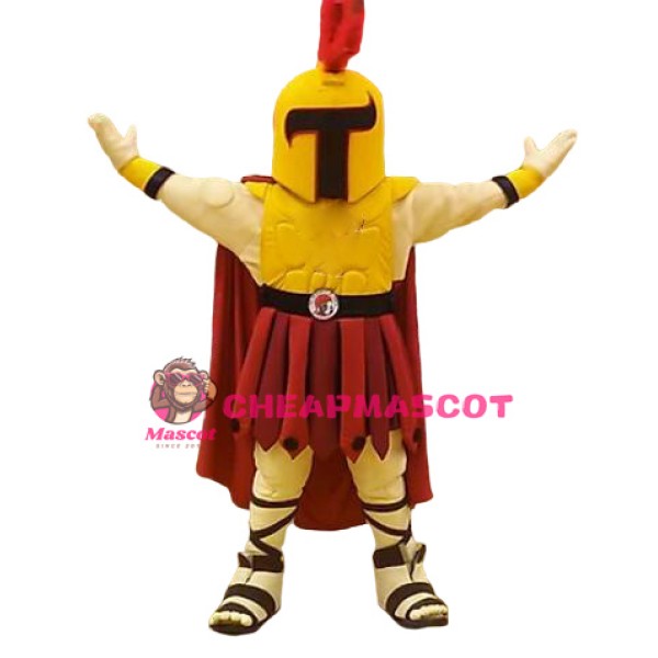 College Spartan Mascot Costume