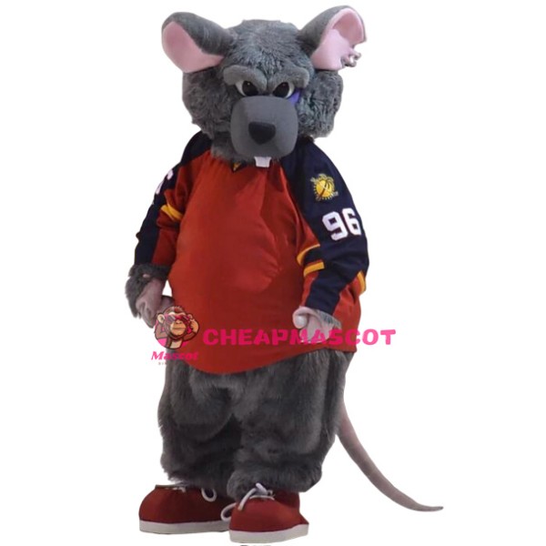 Sport Rat Mascot Costume