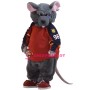 Sport Rat Mascot Costume