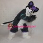 Super Cute Black Dog Mascot Costume