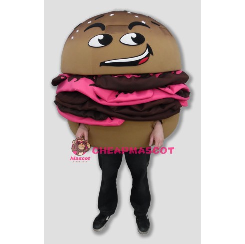 Delicious Hamburger Mascot Costume