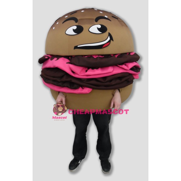 Delicious Hamburger Mascot Costume
