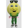 Happy Tennis Ball Mascot Costume