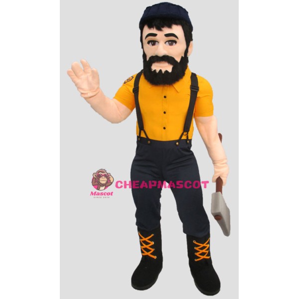 Lumberjack Mascot Costume