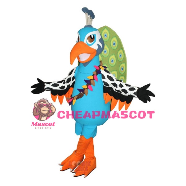 Peacock Mascot Costume