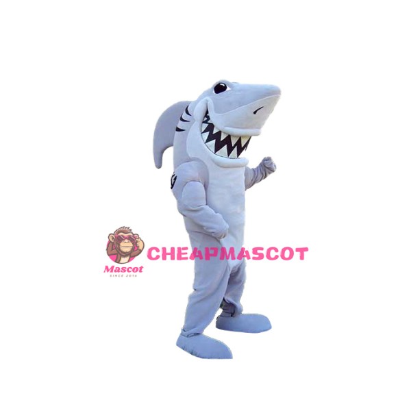 Power Fierce Shark Mascot Costume
