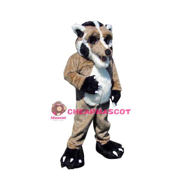 Adult Wolf Mascot Costume
