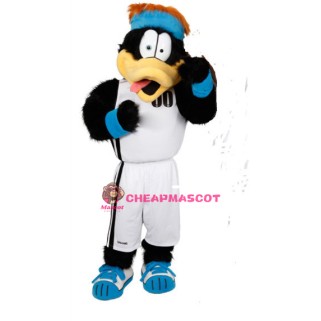 Sport Black Duck Mascot Costume