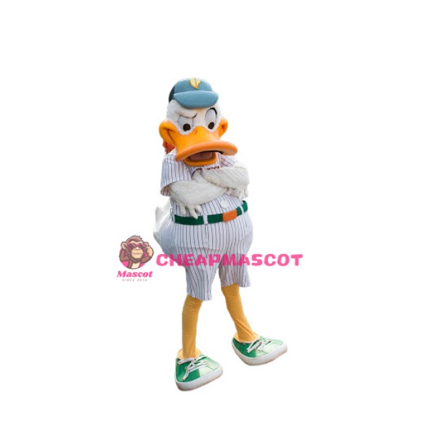 Sport White Duck Mascot Costume