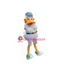 Sport White Duck Mascot Costume