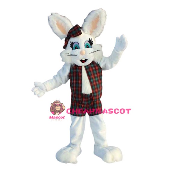 Super Lovely Bunny Mascot Costume