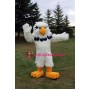 All White Eagle Mascot Costume