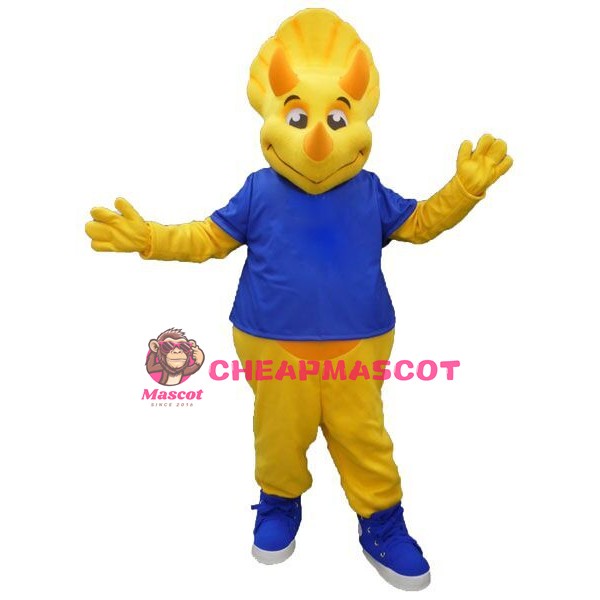 Triceratops Mascot Costume