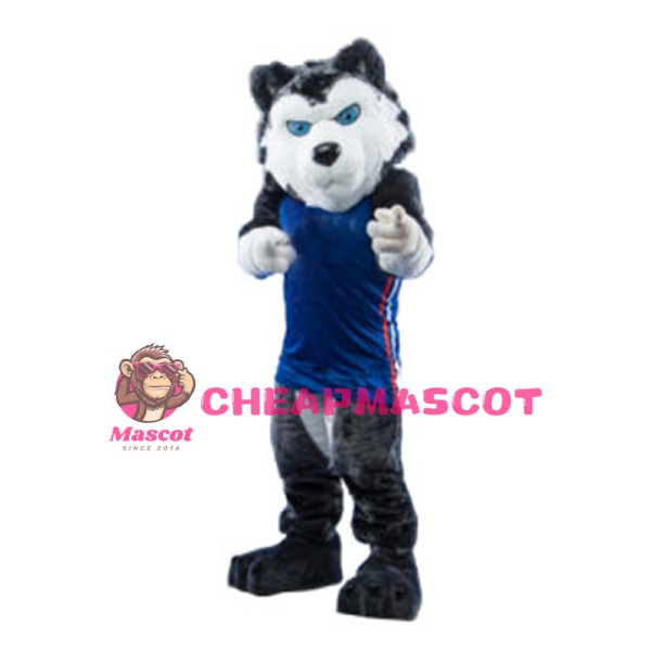 Sport College Wolf Mascot Costume
