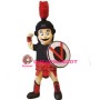 Kind Spartan Trojan Knight Mascot Costume