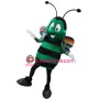 School Bee Mascot Costume