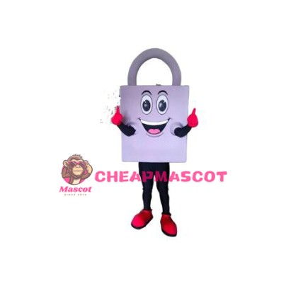Padlock Mascot Costume
