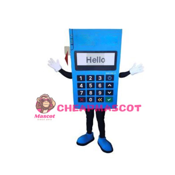 Calculator Mascot Costume
