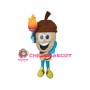 Happy Acorn Mascot Costume