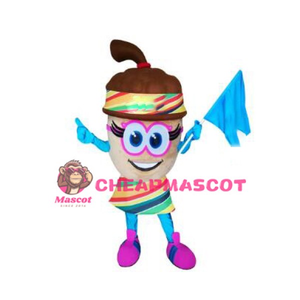 Beautiful Acorn Mascot Costume