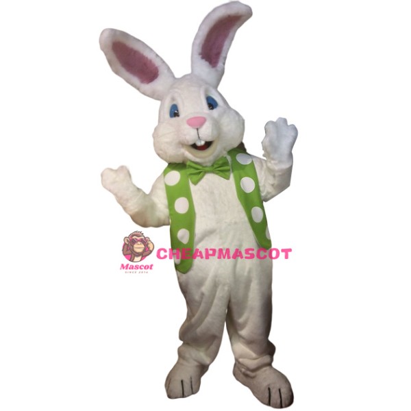 Super Cute White Rabbit Mascot Costume