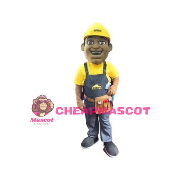 Professional Builder Mascot Costume