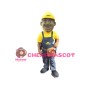 Professional Builder Mascot Costume