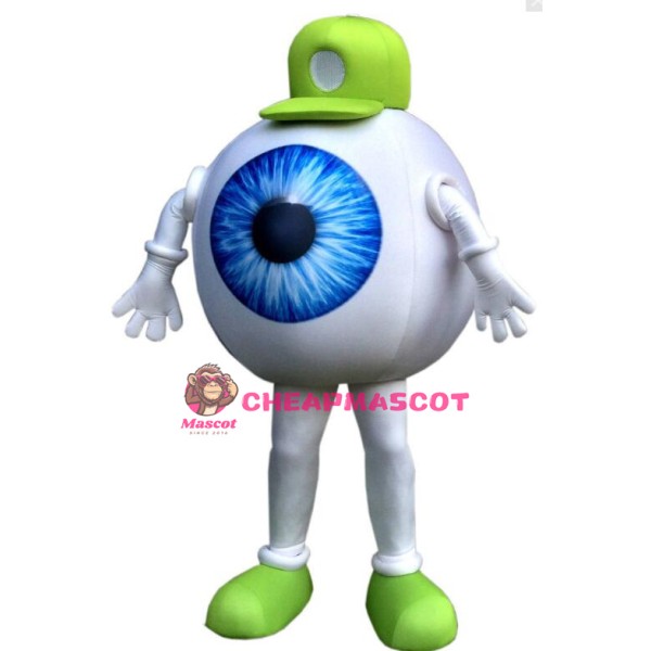 Eyeball Mascot Costume