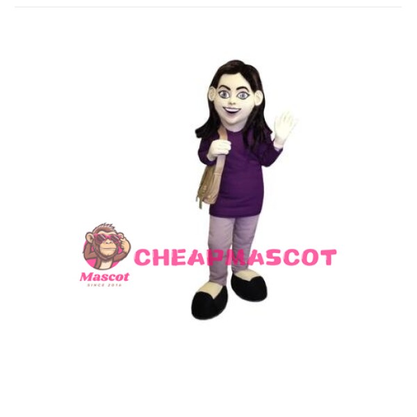 Church Girl Mascot Costume