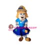 Female Scarecrow Mascot Costume