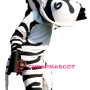 Big Eye Zebra Mascot Costume
